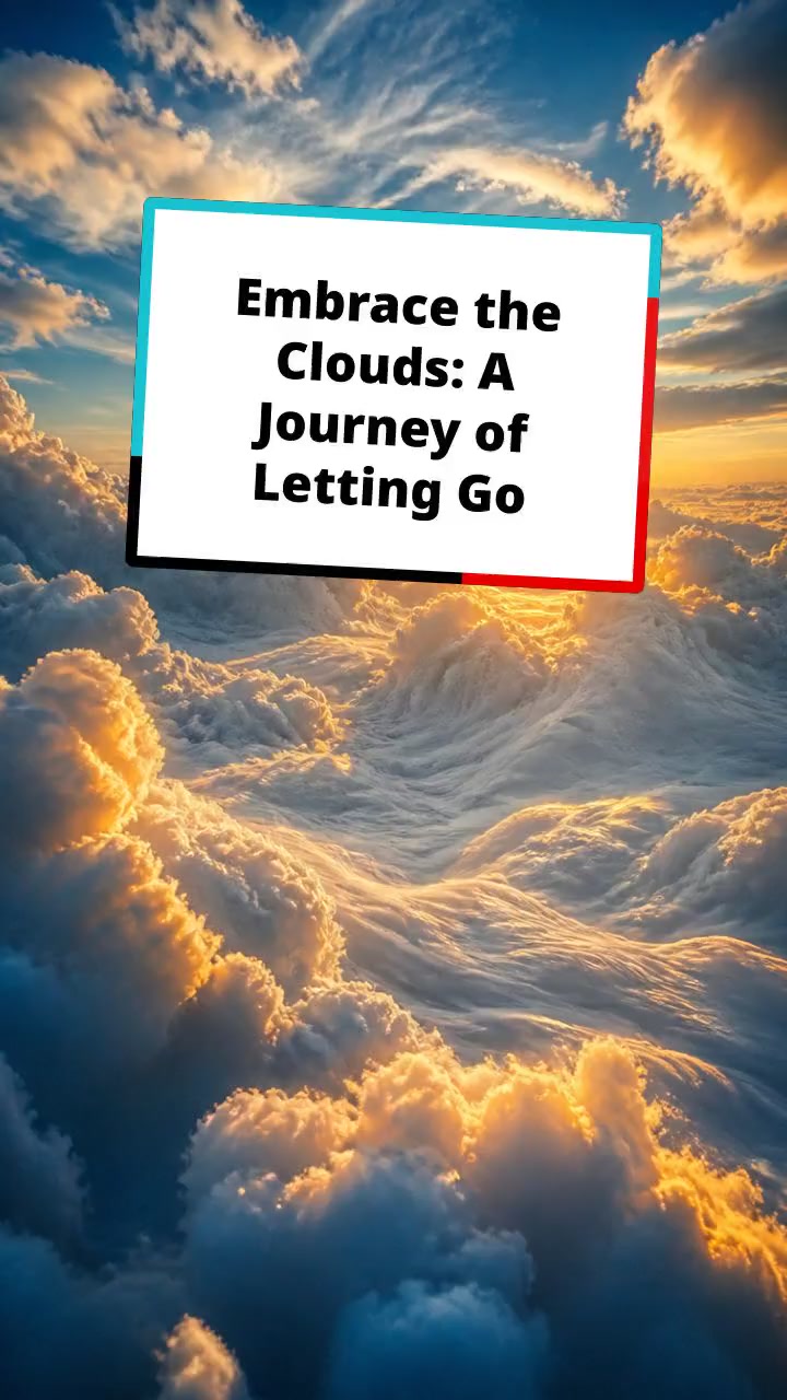 Embrace the Clouds: A Journey of Letting Go