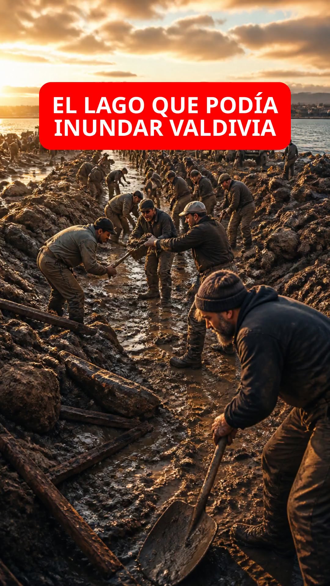 Valdivia: La lucha contra la inundación inesperada
