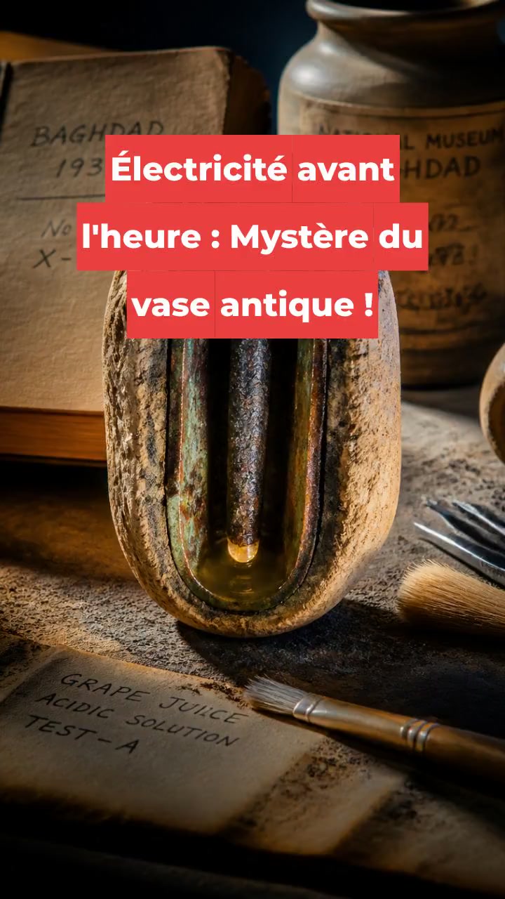 Électricité avant l'heure : Mystère du vase antique !