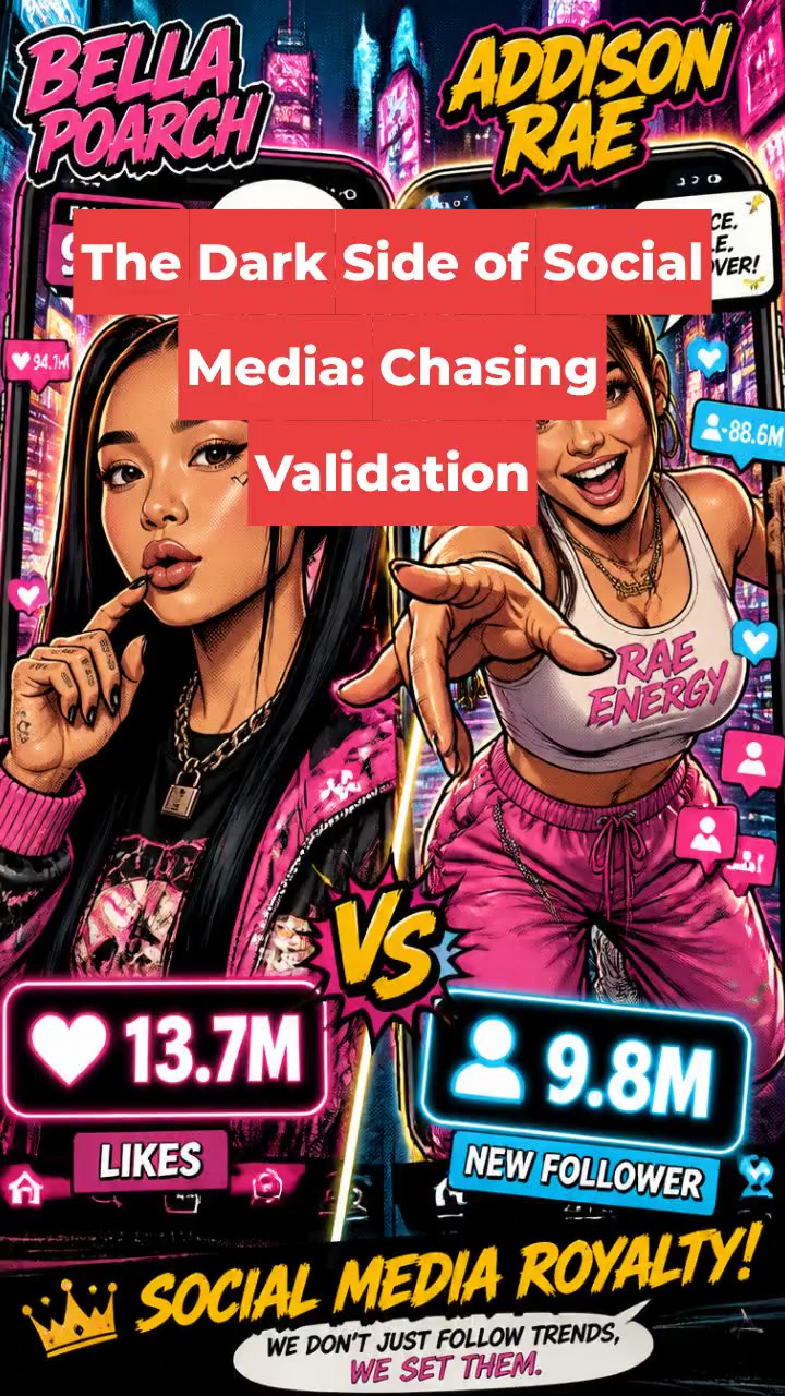 The Dark Side of Social Media: Chasing Validation