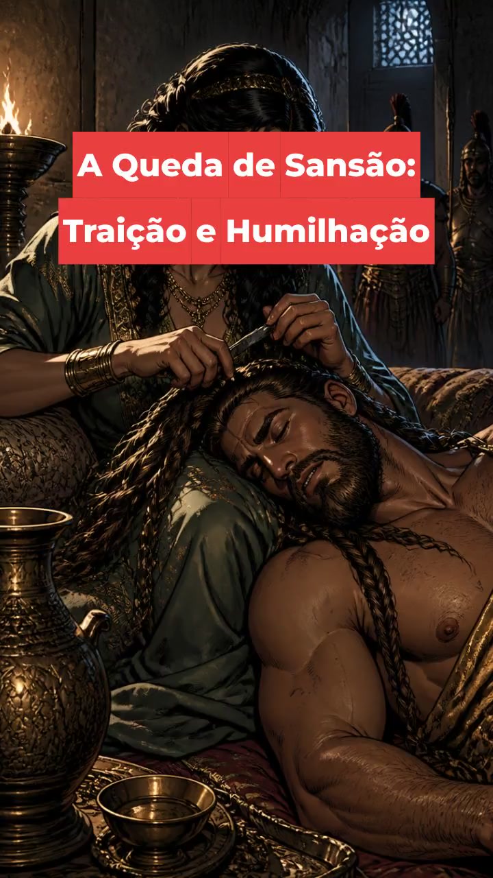 A Queda de Sansão: Traição e Humilhação
