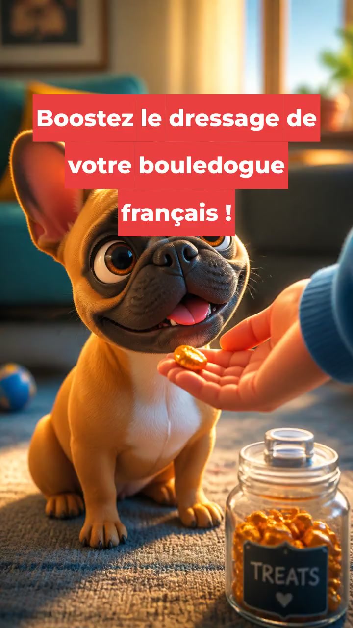 Boostez le dressage de votre bouledogue français !