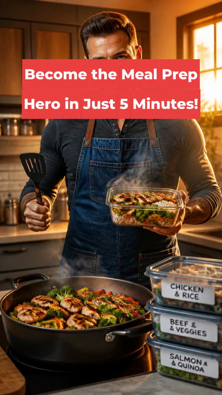 Become the Meal Prep Hero in Just 5 Minutes!