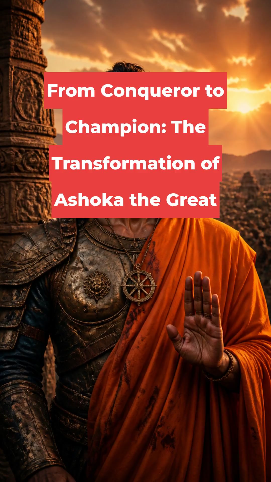 From Conqueror to Champion: The Transformation of Ashoka the Great