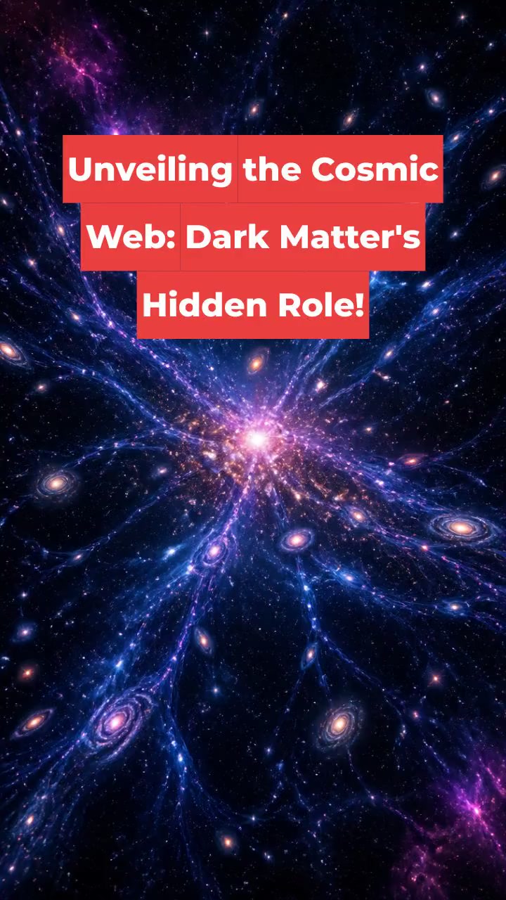 Unveiling the Cosmic Web: Dark Matter's Hidden Role!