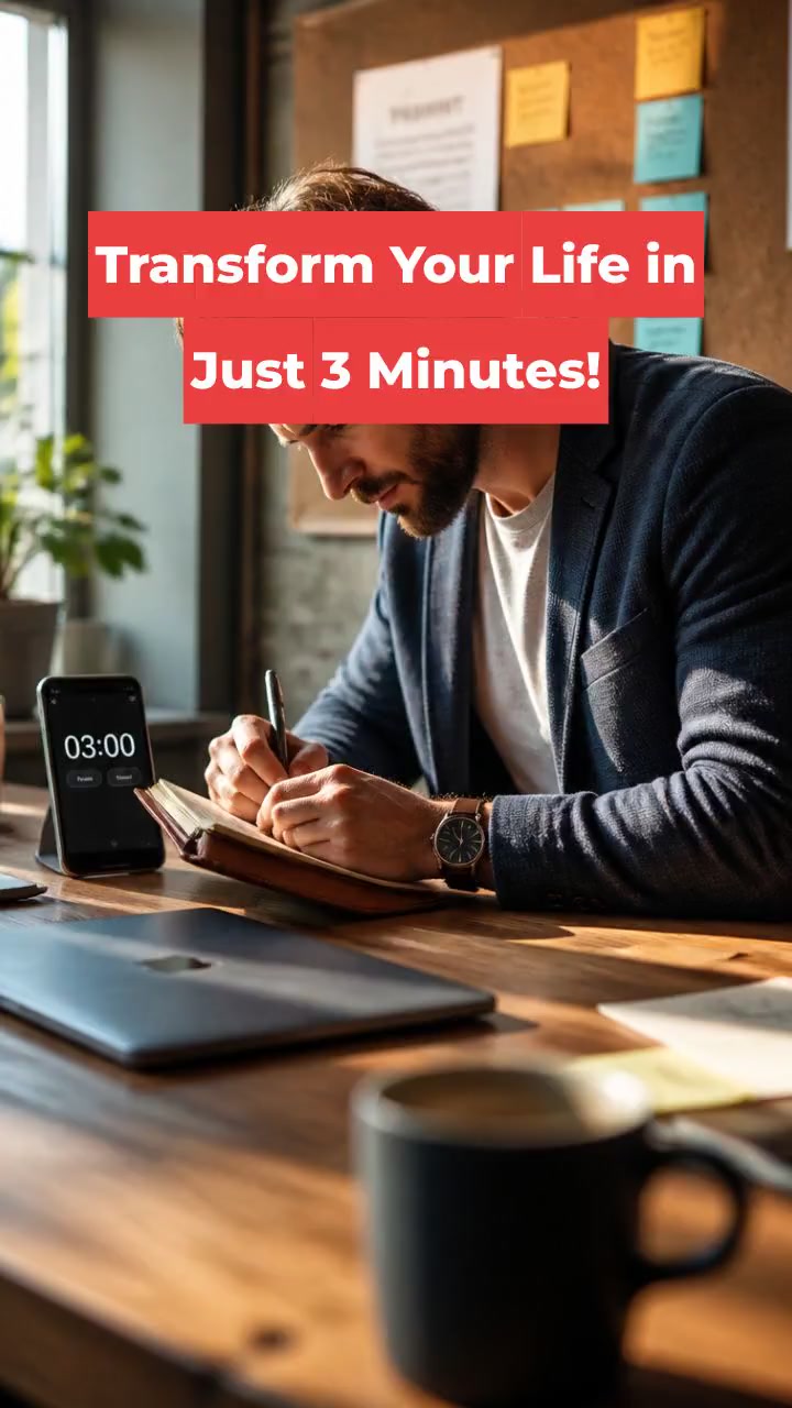 Transform Your Life in Just 3 Minutes!