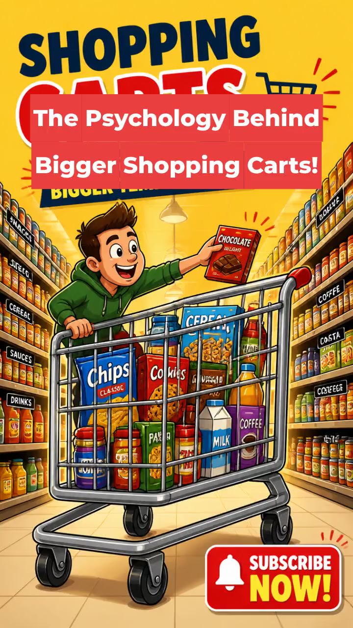 The Psychology Behind Bigger Shopping Carts!
