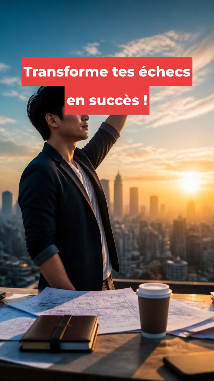 Transforme tes échecs en succès !