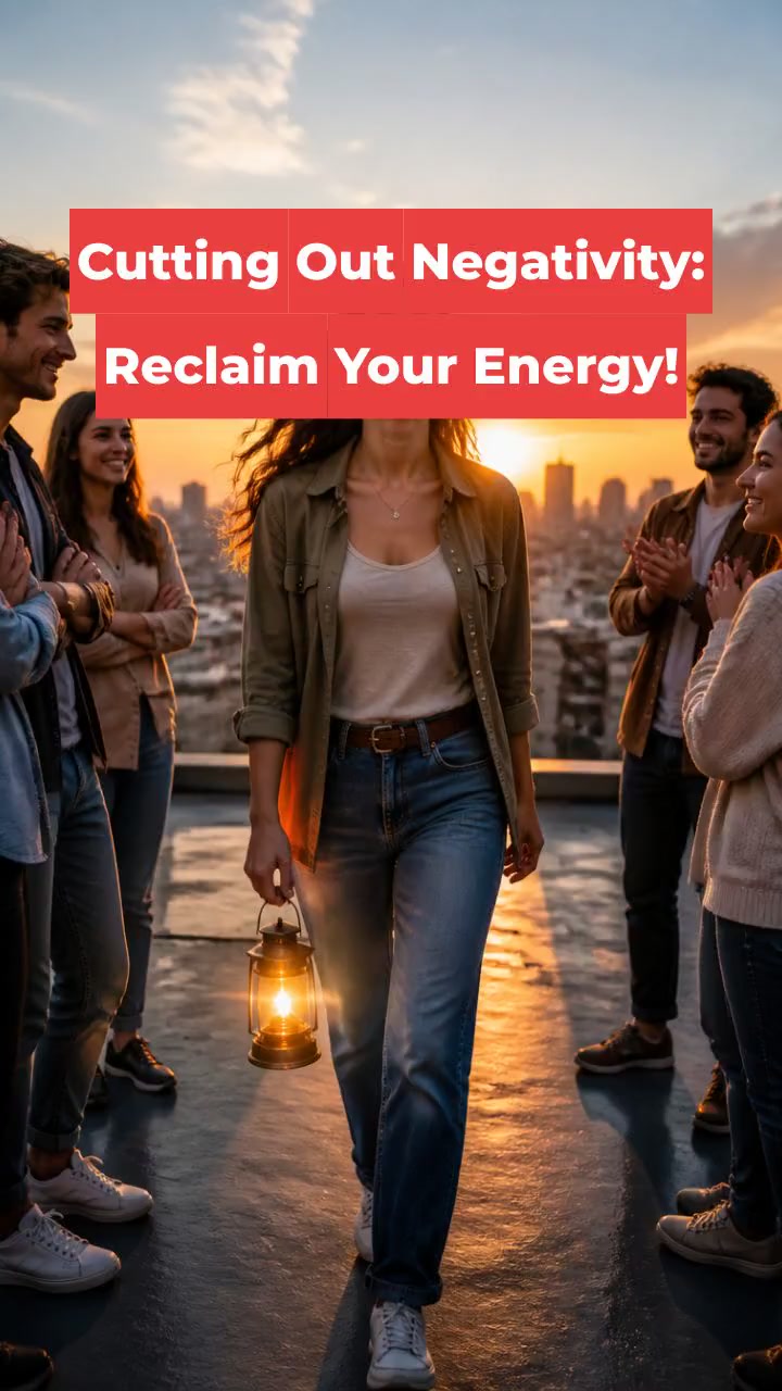 Cutting Out Negativity: Reclaim Your Energy!
