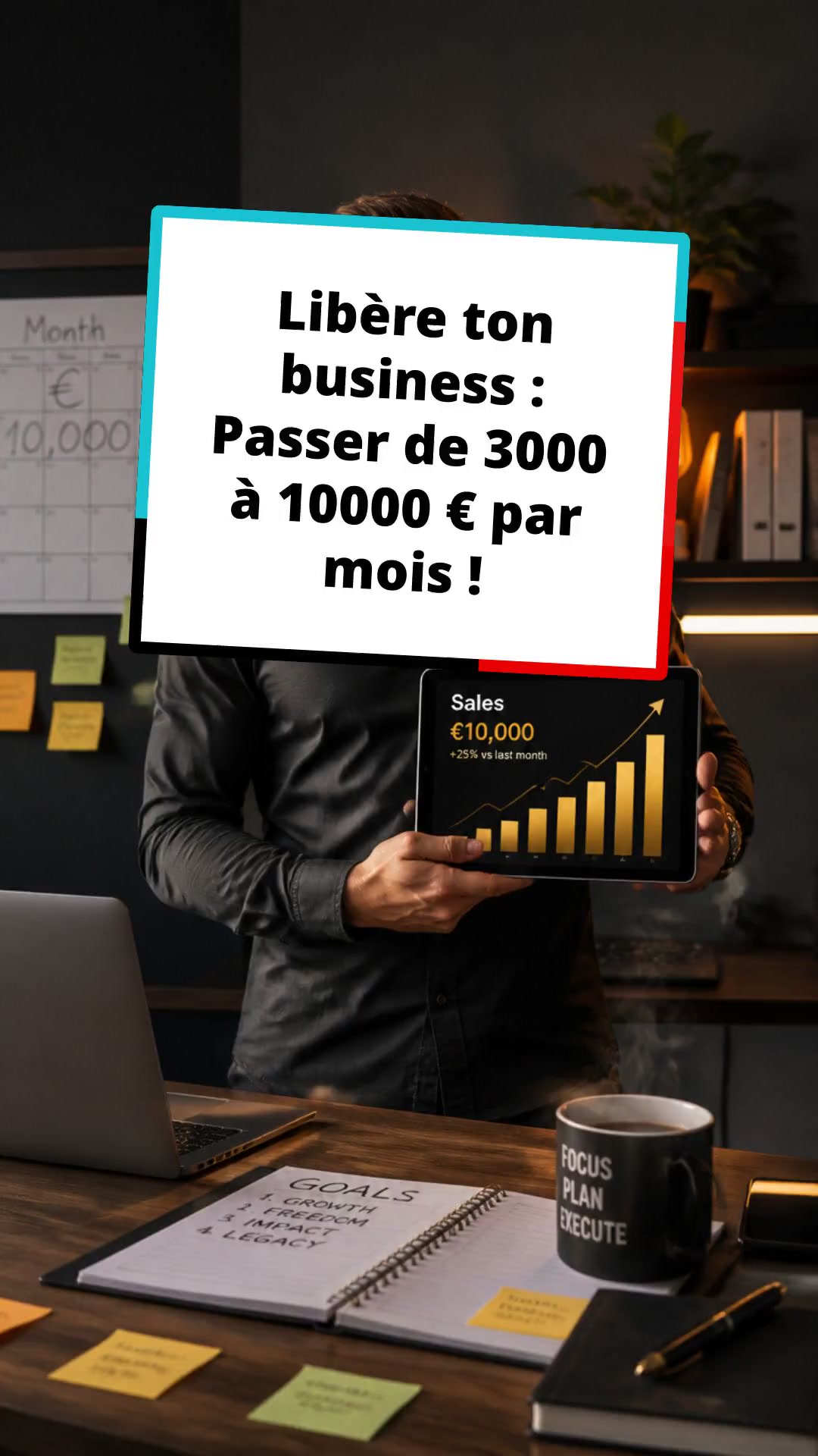 Libère ton business : Passer de 3000 à 10000 € par mois !