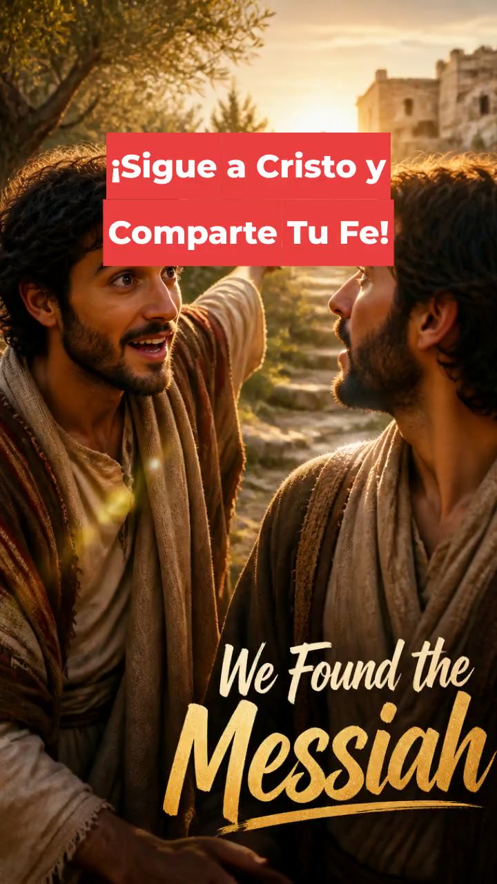 ¡Sigue a Cristo y Comparte Tu Fe!