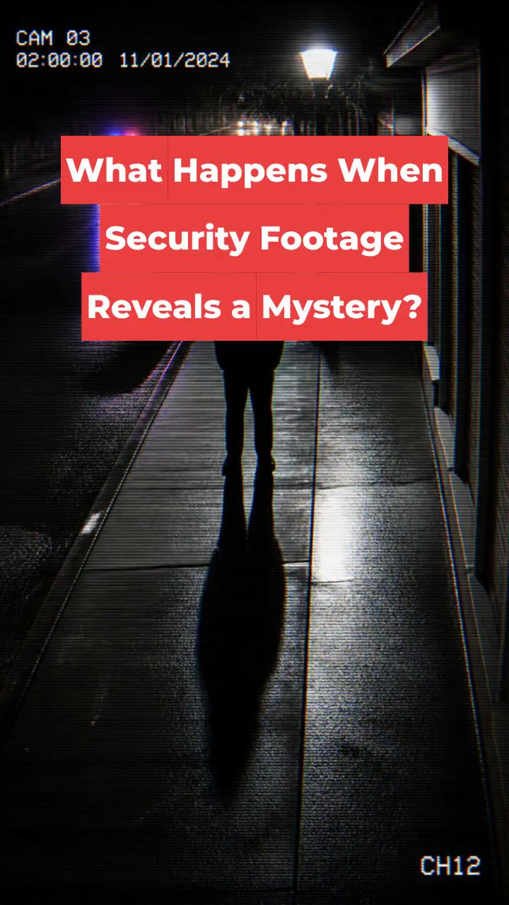 What Happens When Security Footage Reveals a Mystery?