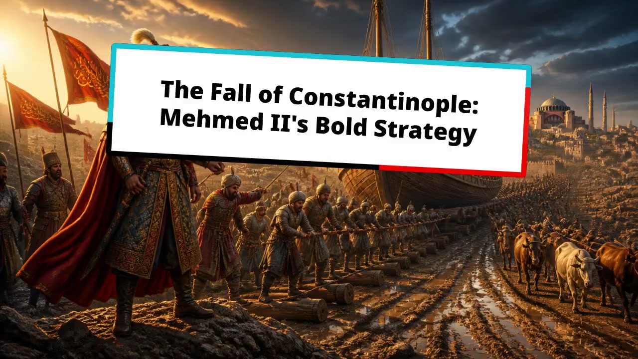 The Fall of Constantinople: Mehmed II's Bold Strategy