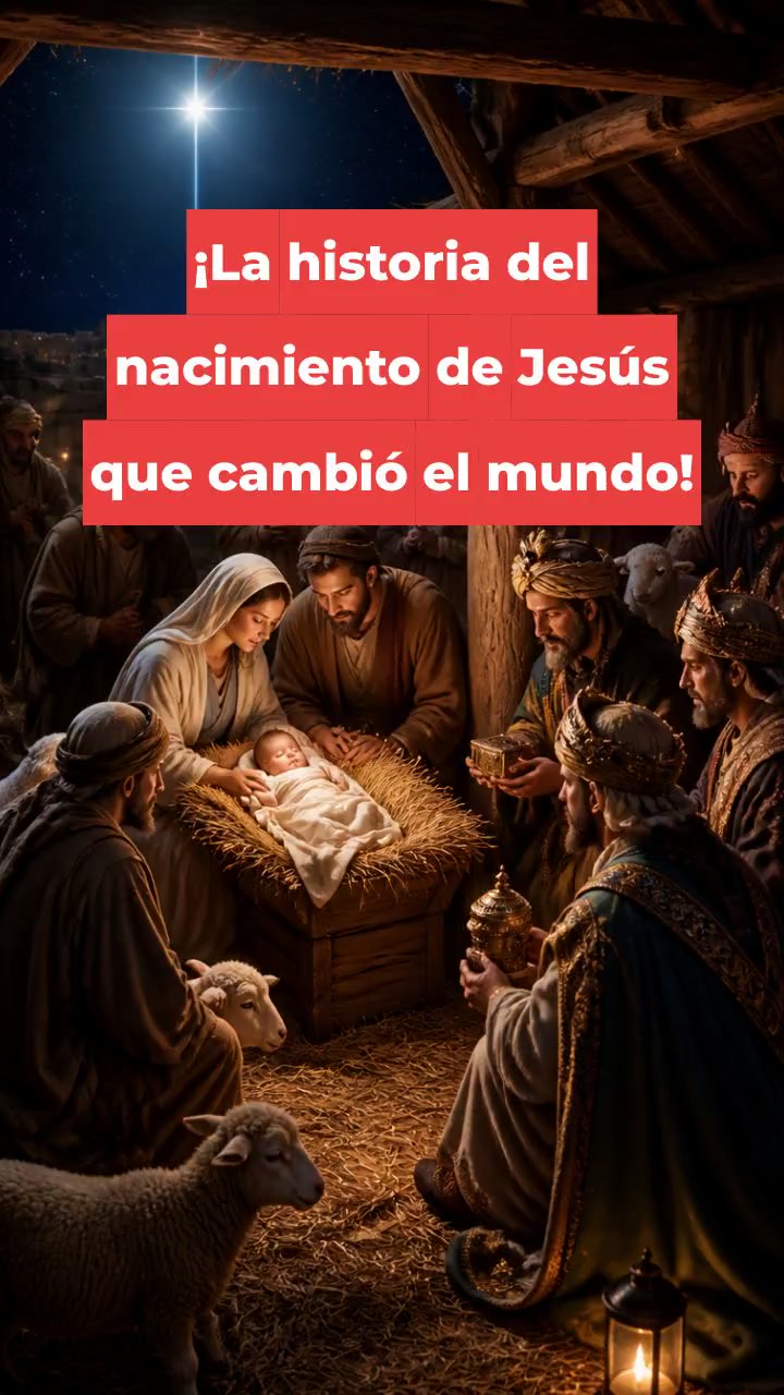 ¡La historia del nacimiento de Jesús que cambió el mundo!