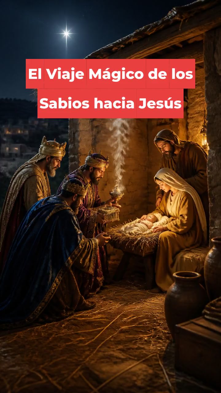 El Viaje Mágico de los Sabios hacia Jesús