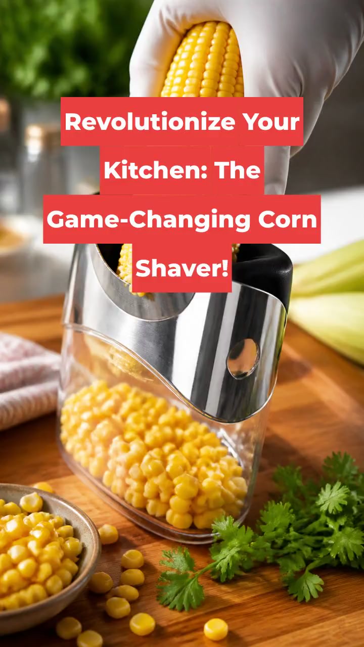 Revolutionize Your Kitchen: The Game-Changing Corn Shaver!