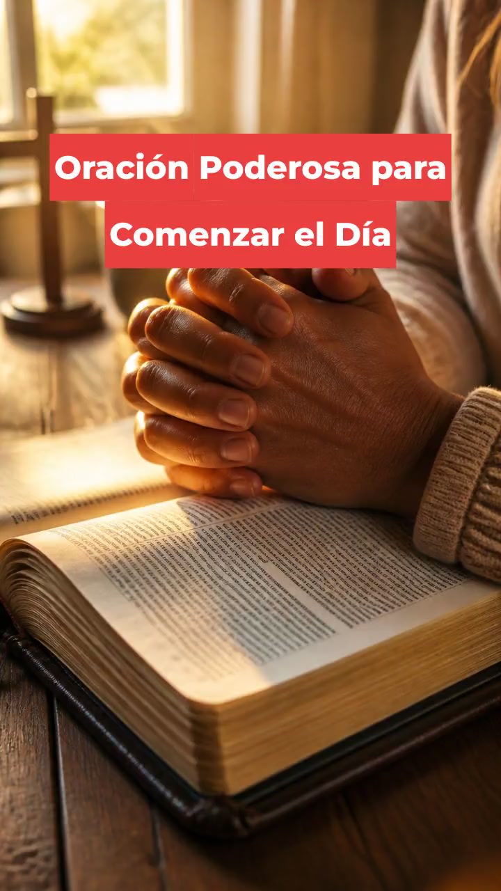 Oración Poderosa para Comenzar el Día