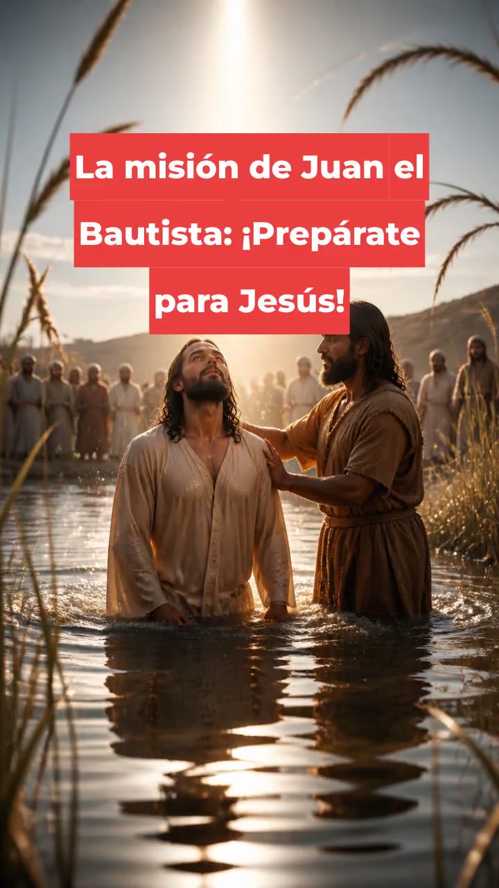 La misión de Juan el Bautista: ¡Prepárate para Jesús!
