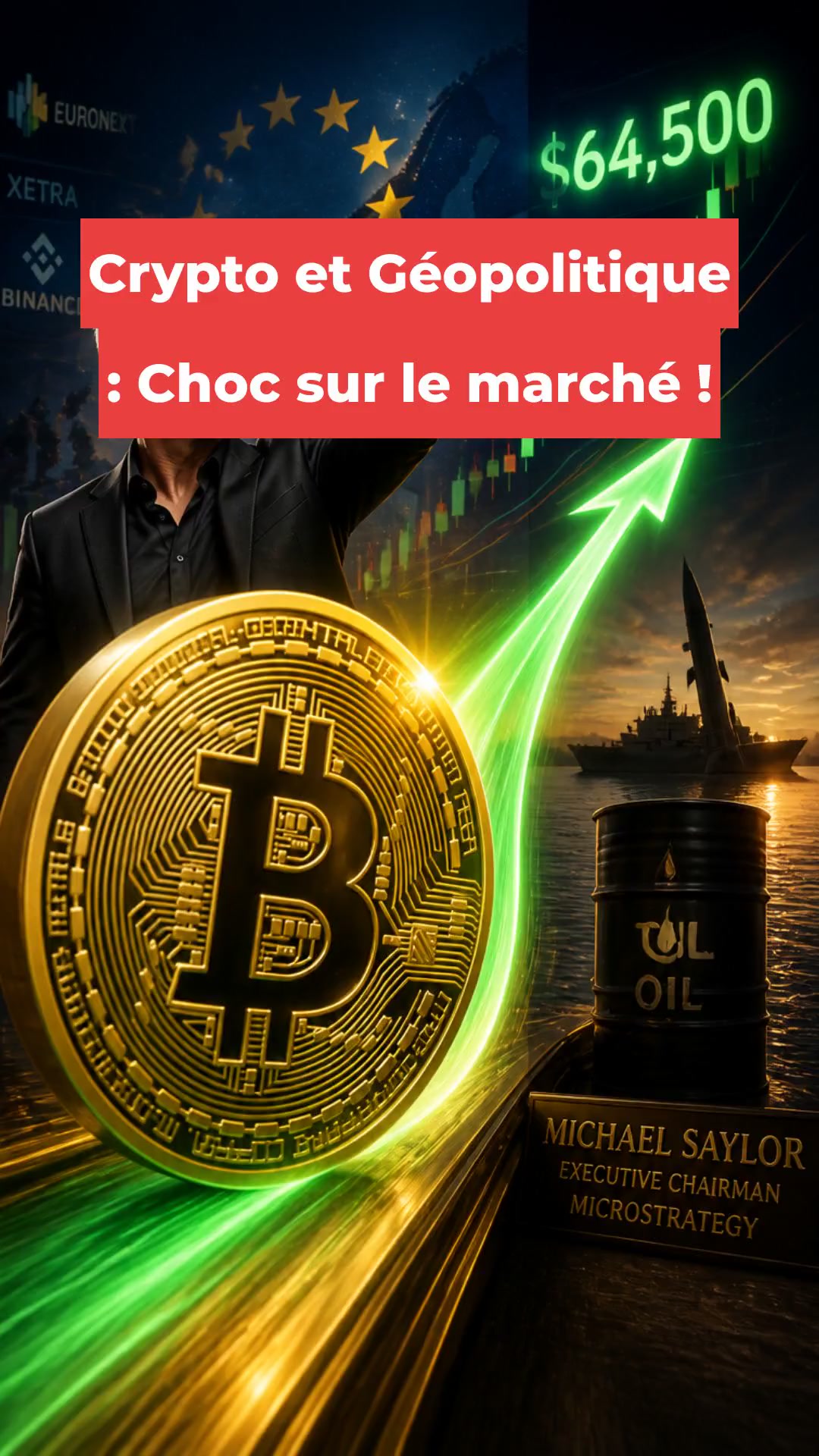 Crypto et Géopolitique : Choc sur le marché !