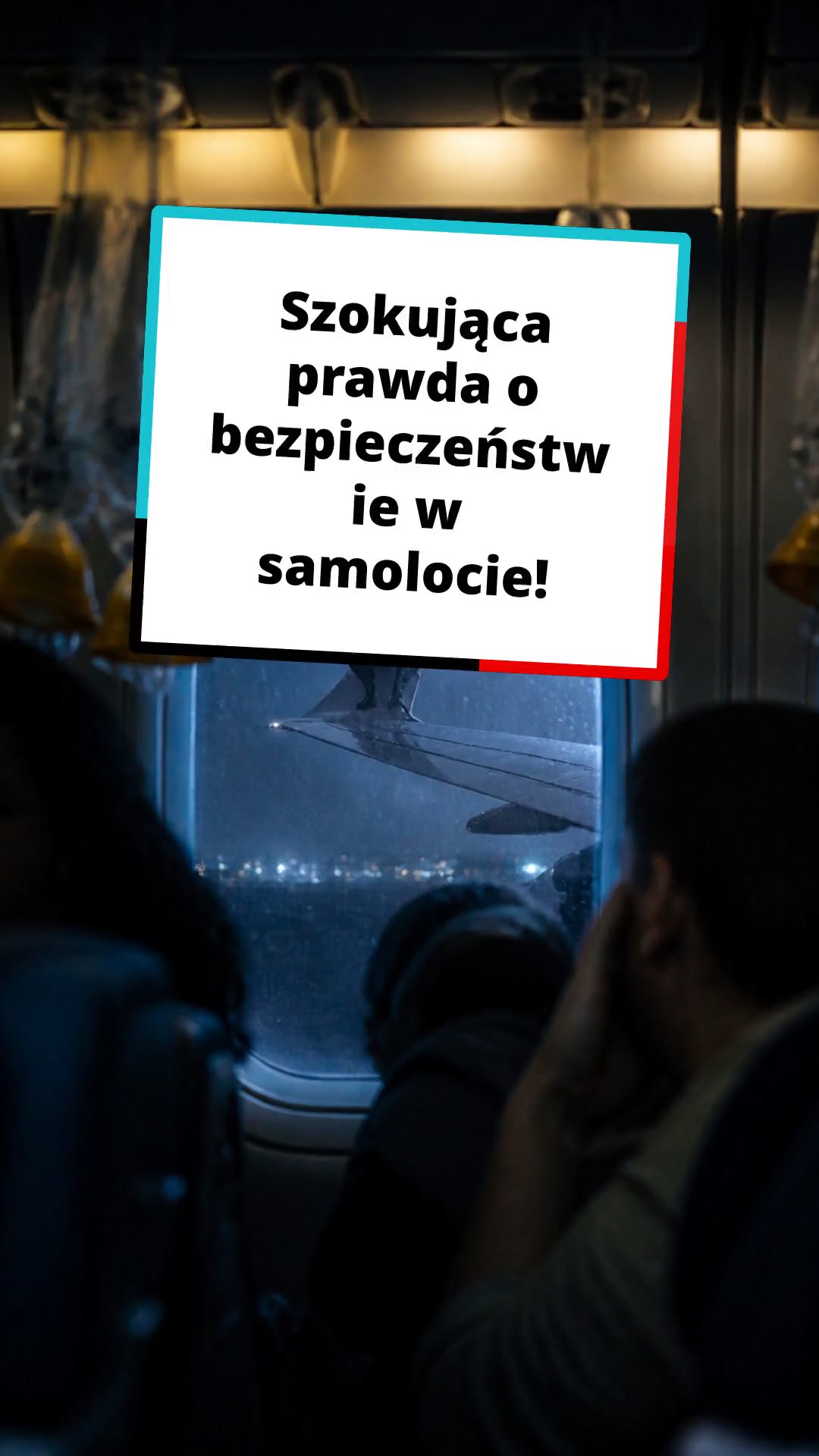 Szokująca prawda o bezpieczeństwie w samolocie!
