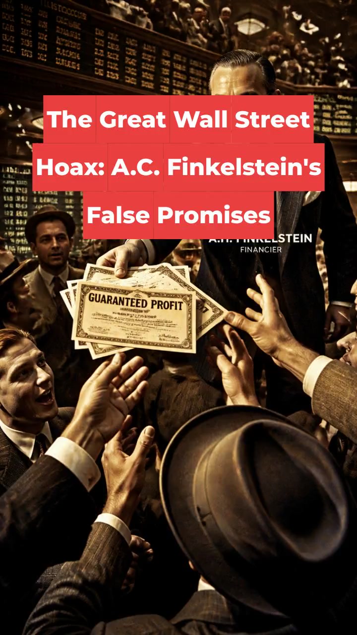 The Great Wall Street Hoax: A.C. Finkelstein's False Promises