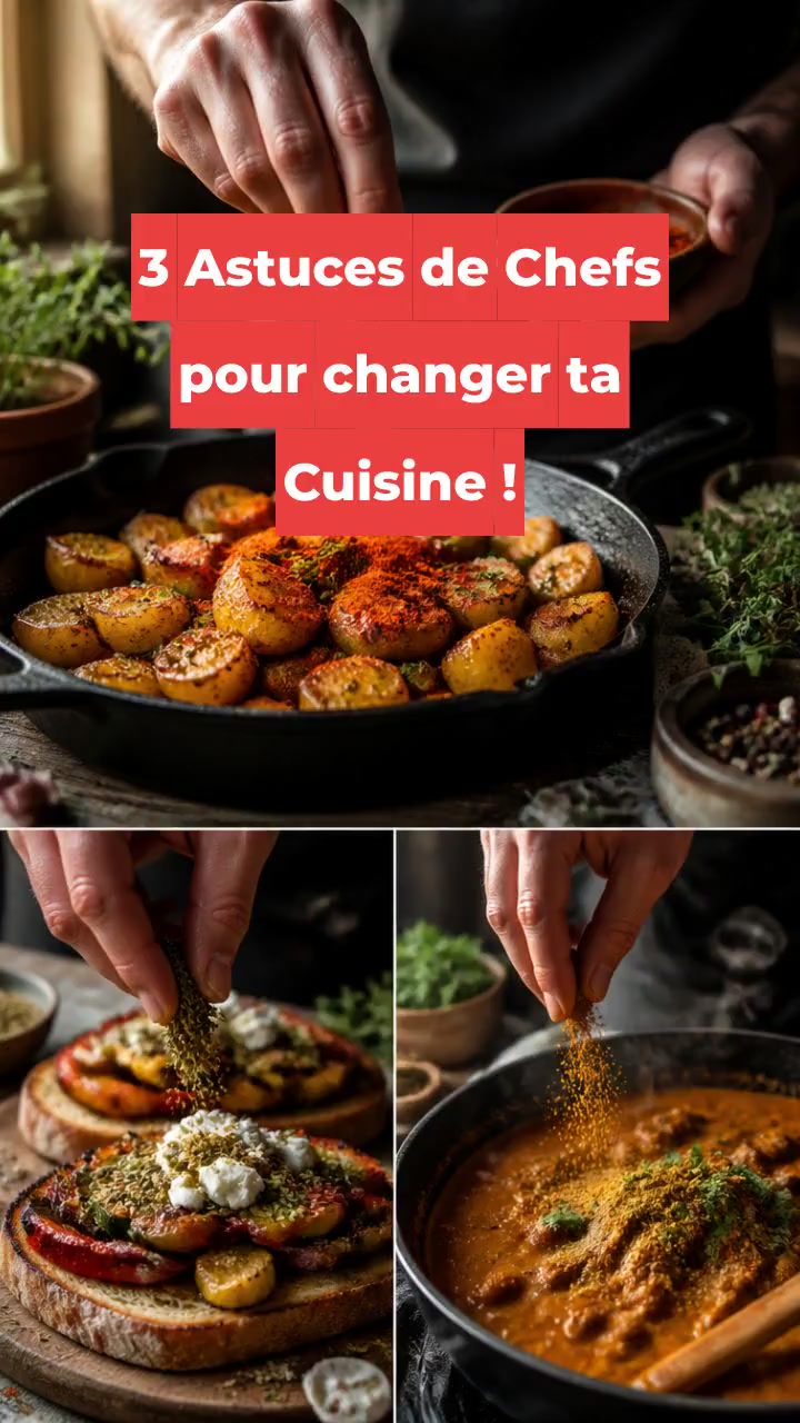 3 Astuces de Chefs pour Épicer ta Cuisine !