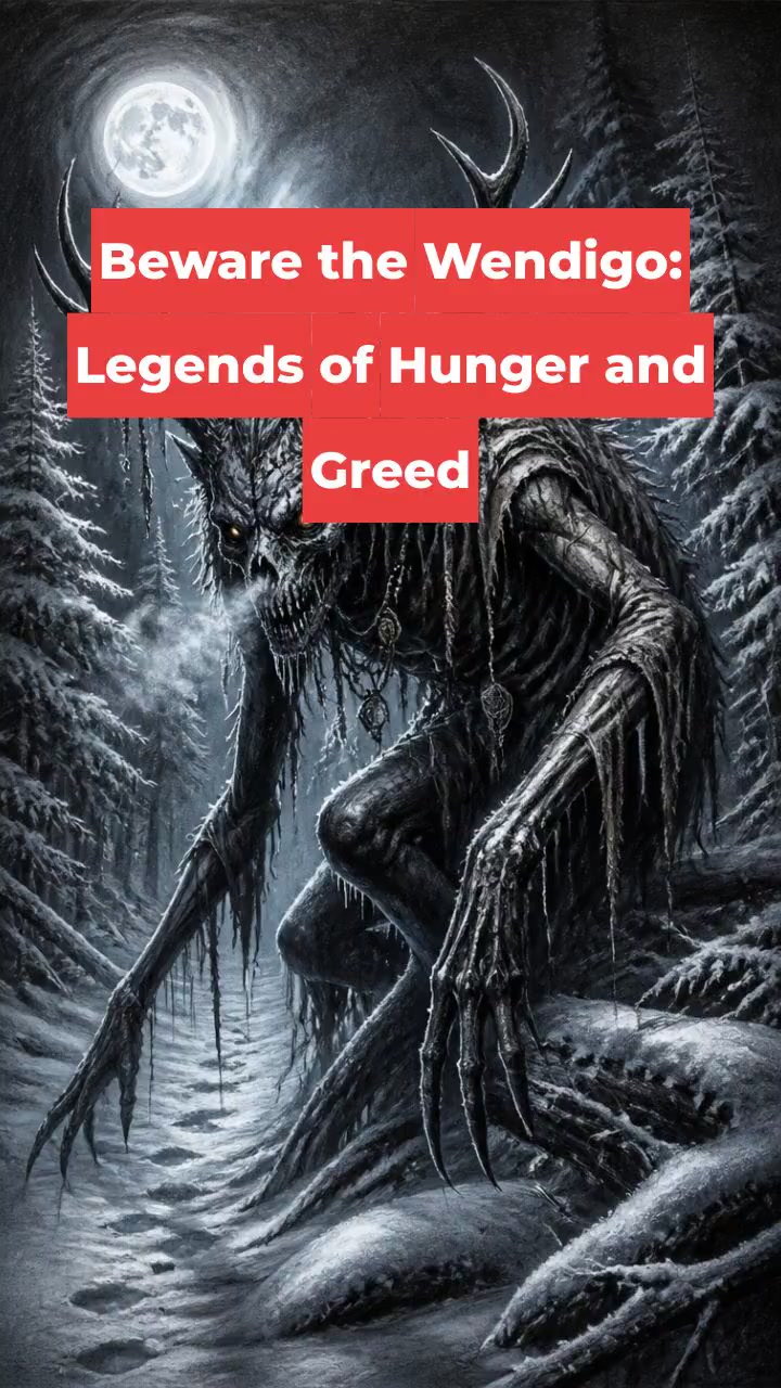 Beware the Wendigo: Legends of Hunger and Greed