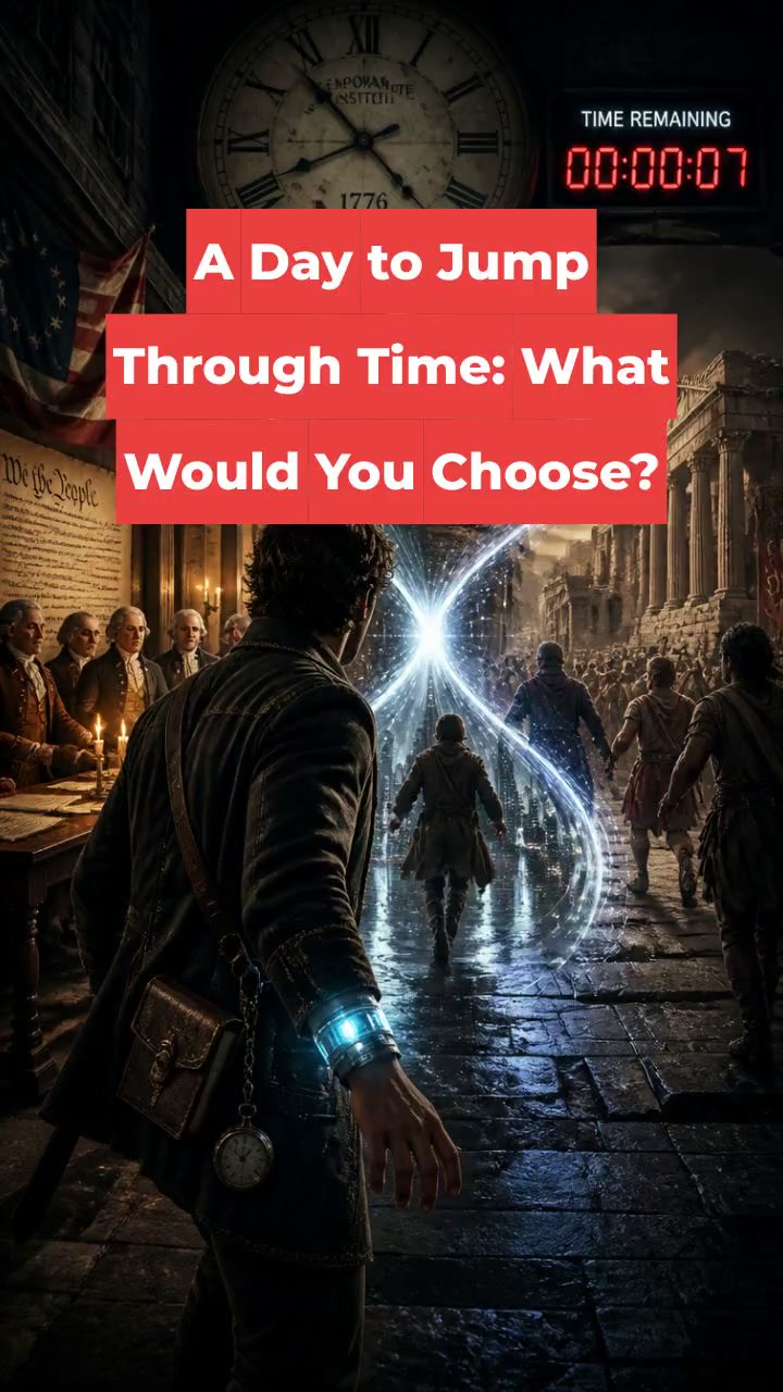 A Day to Jump Through Time: What Would You Choose?