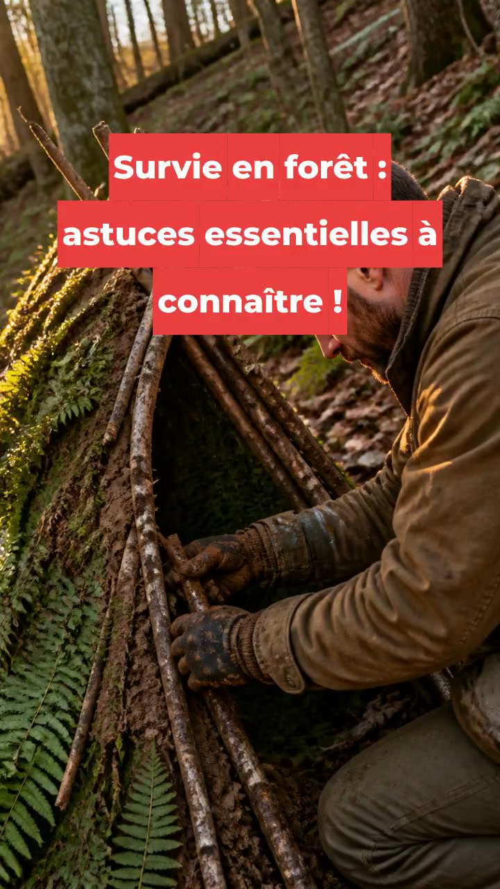 Survie en forêt : astuces essentielles à connaître !