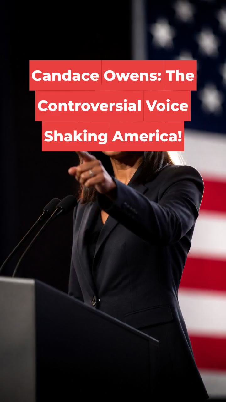 Candace Owens: The Controversial Voice Shaking America!