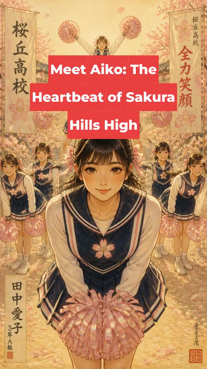 Meet Aiko: The Heartbeat of Sakura Hills High
