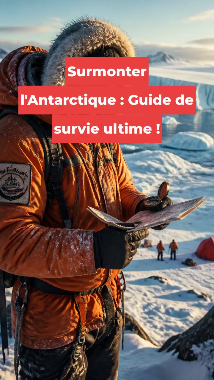 Surmonter l'Antarctique : Guide de survie ultime !