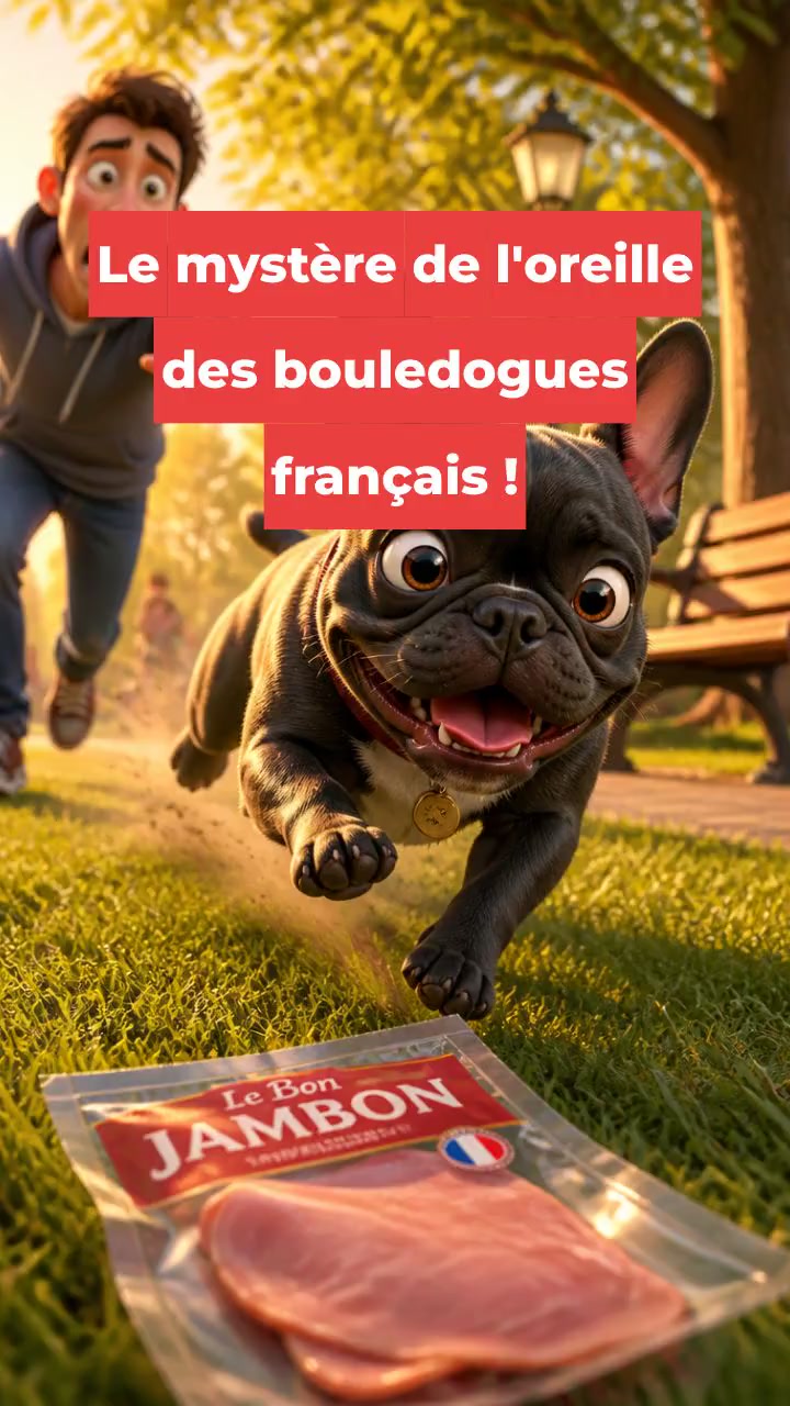Le mystère de l'oreille des bouledogues français !