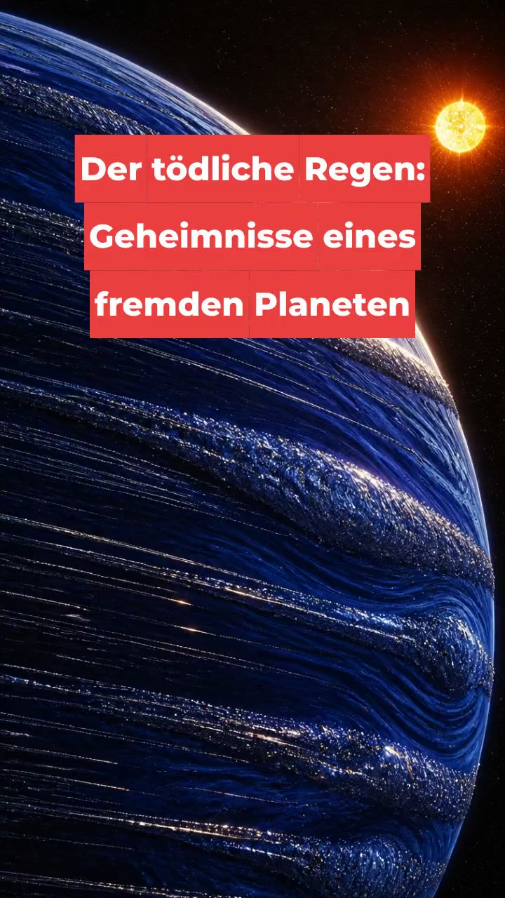 Der tödliche Regen: Geheimnisse eines fremden Planeten