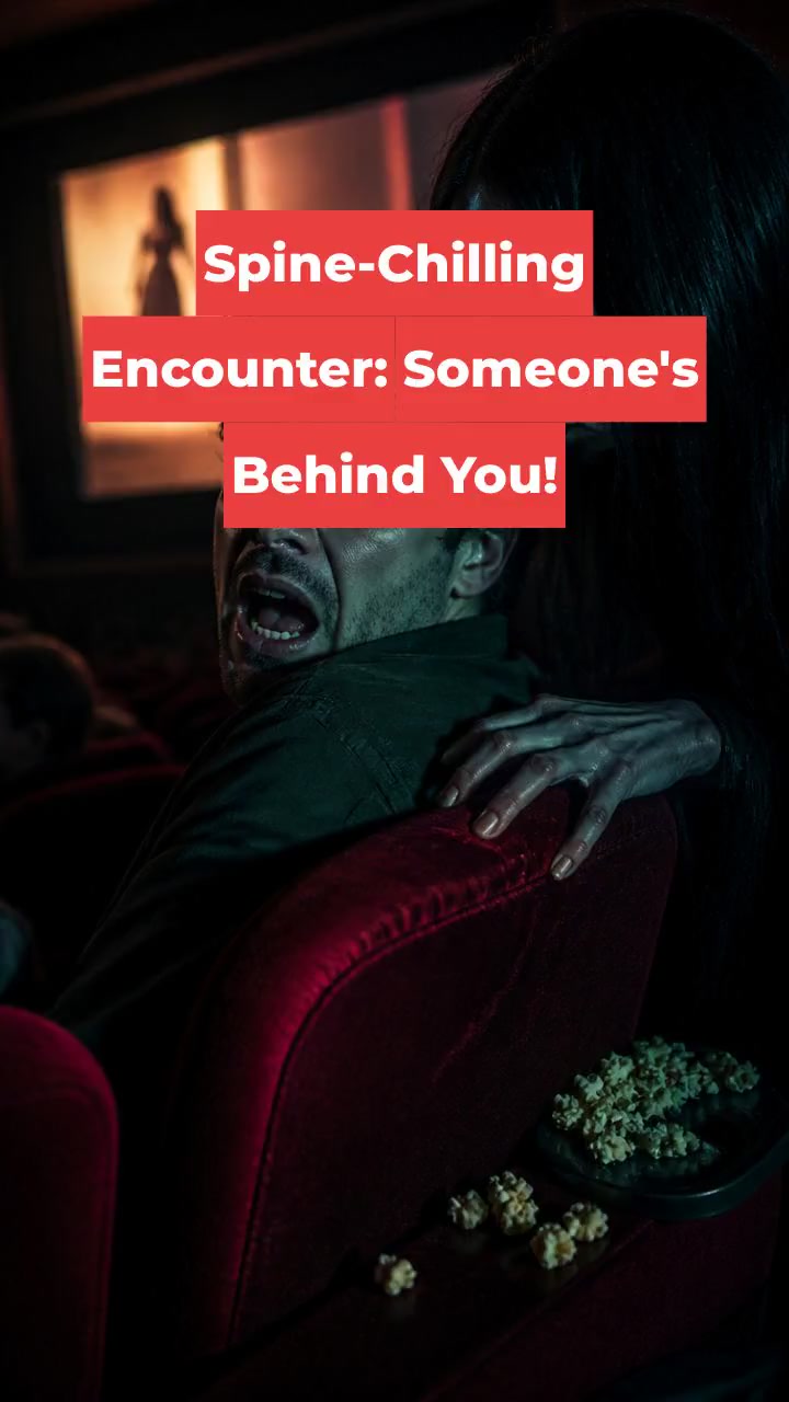 Spine-Chilling Encounter: Someone's Behind You!