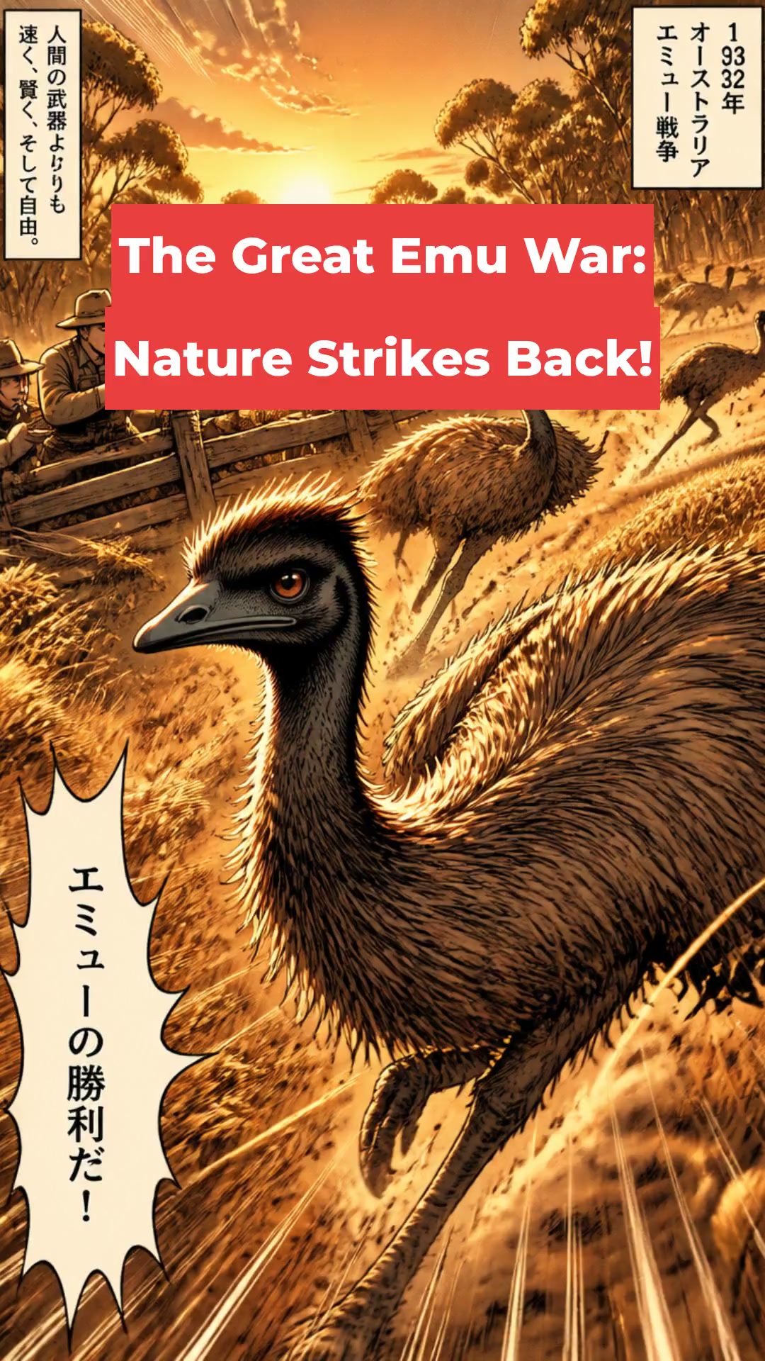 The Great Emu War: Nature Strikes Back!
