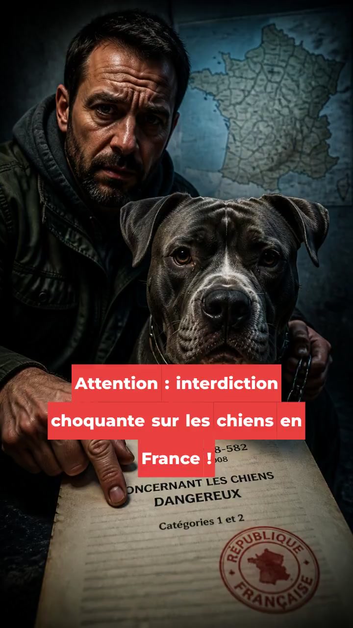 Attention : interdiction choquante sur les chiens en France !