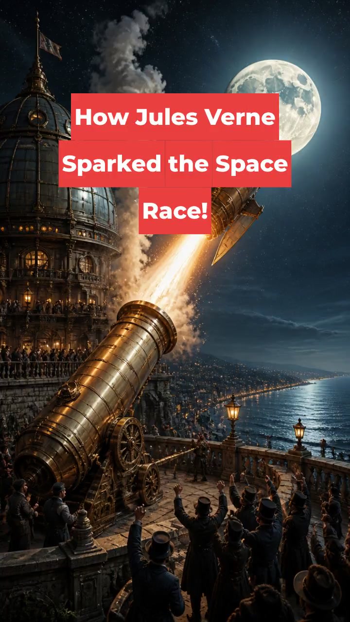 How Jules Verne Sparked the Space Race!