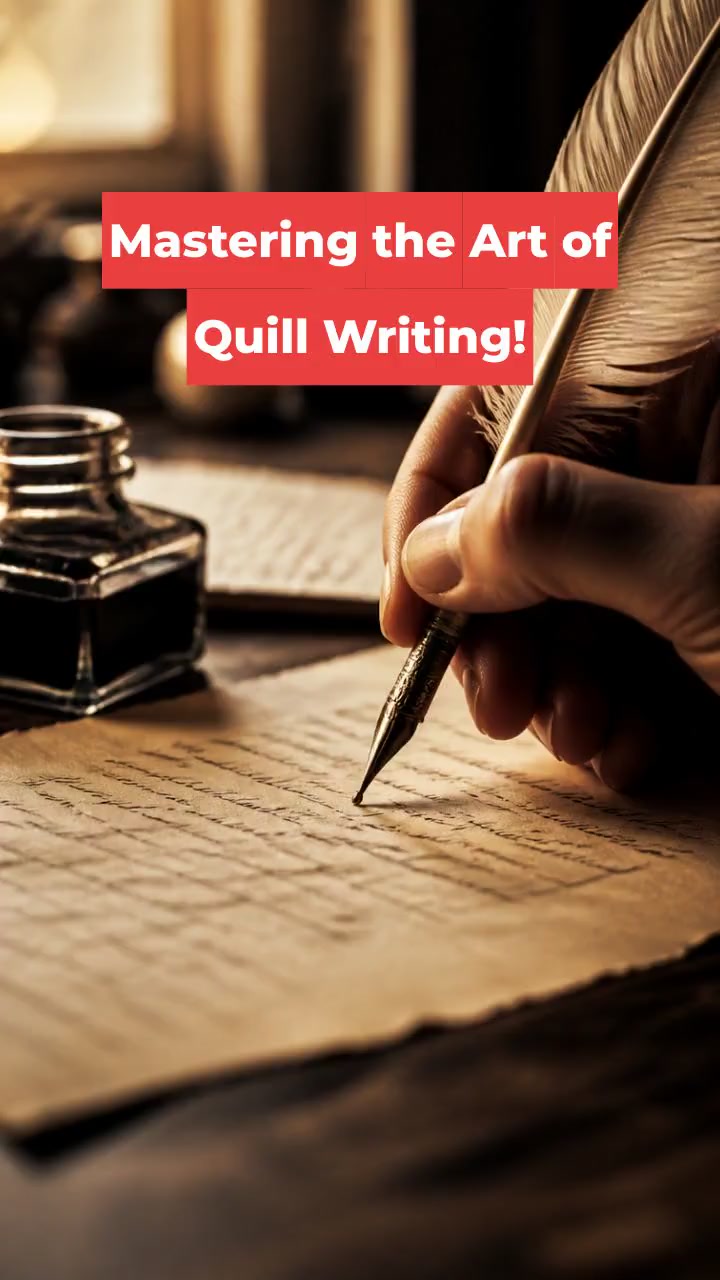 Mastering the Art of Quill Writing!