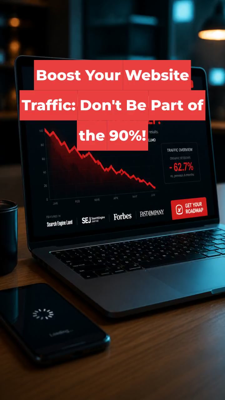 Boost Your Website Traffic: Don't Be Part of the 90%!