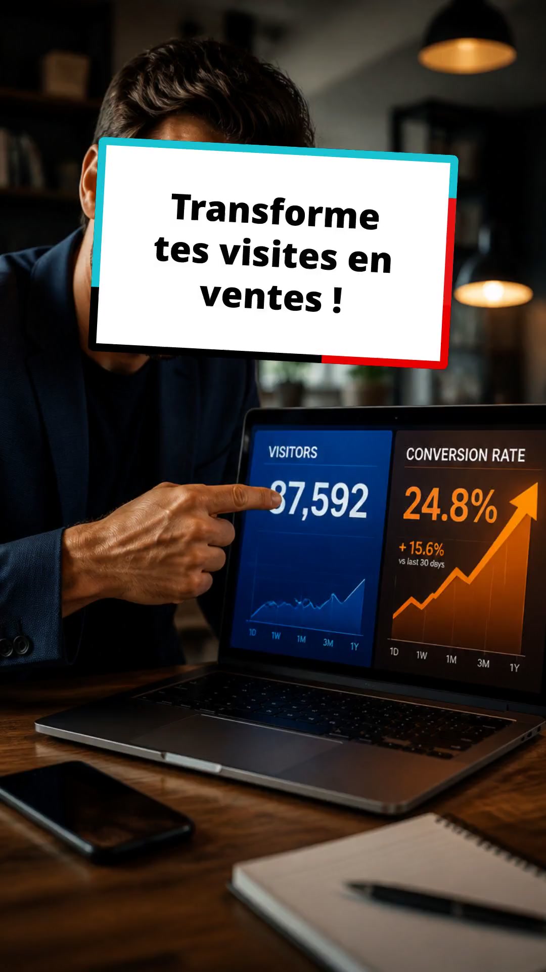 Transforme tes visites en ventes !