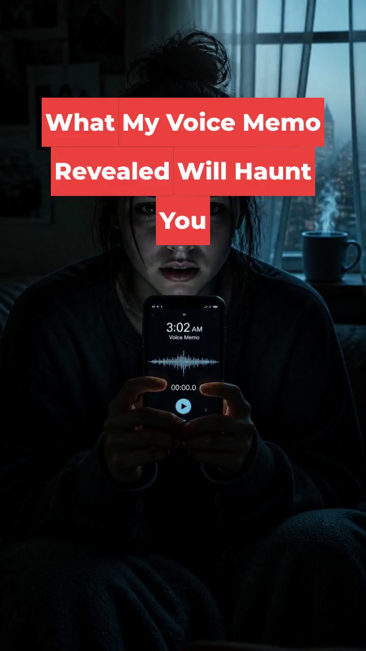What My Voice Memo Revealed Will Haunt You