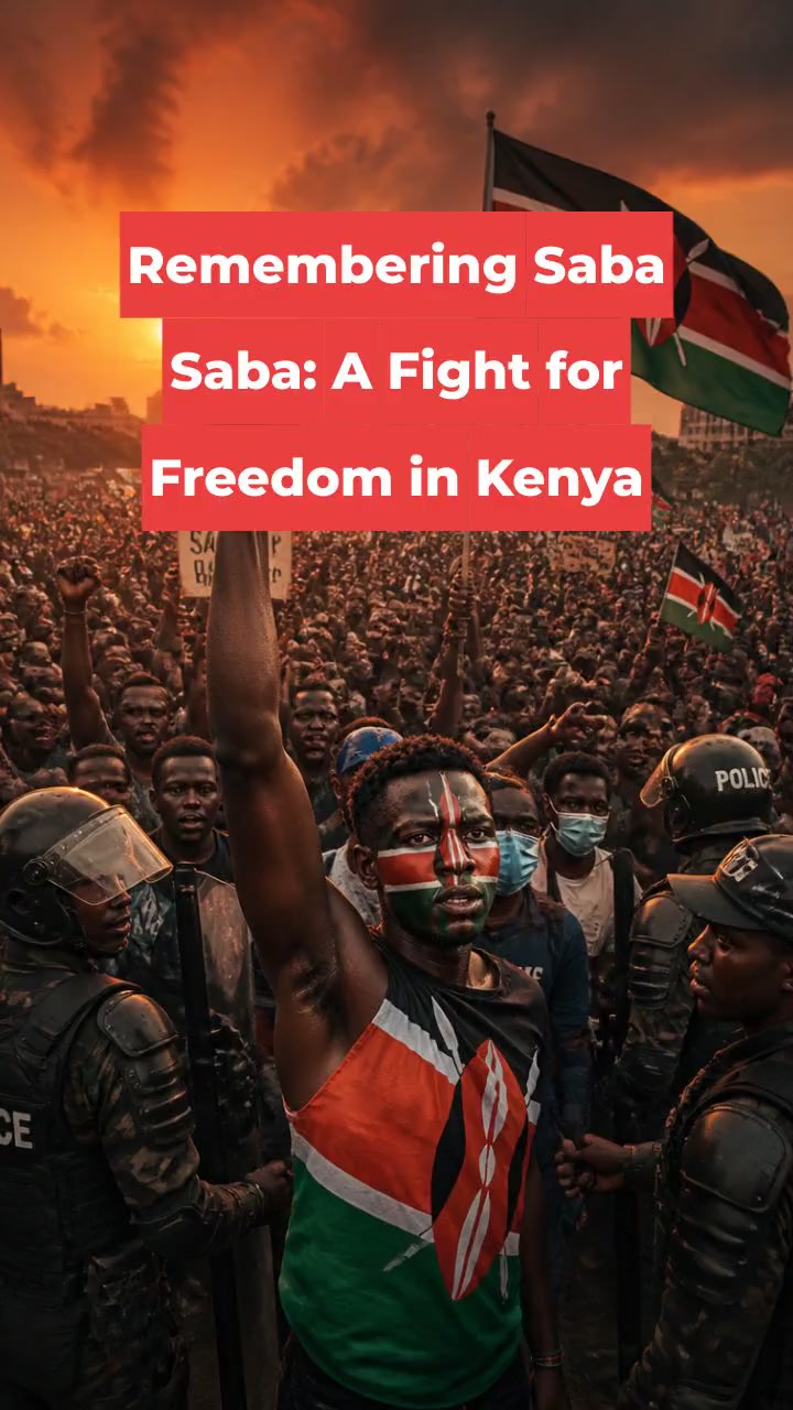 Remembering Saba Saba: A Fight for Freedom in Kenya