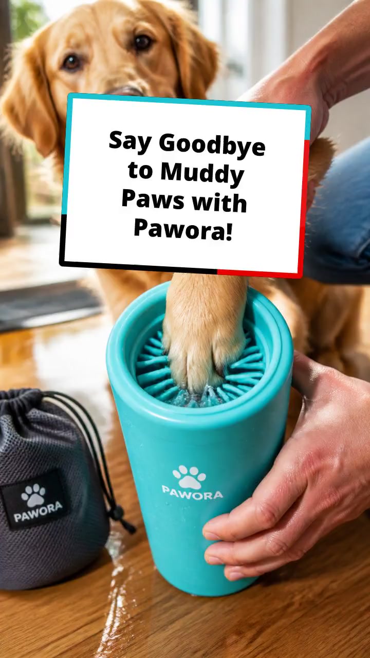 Say Goodbye to Muddy Paws with Pawora!
