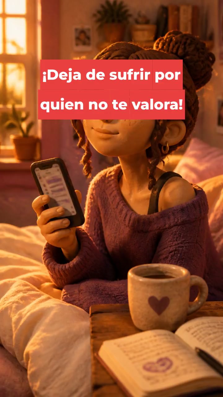 ¡Deja de sufrir por quien no te valora!