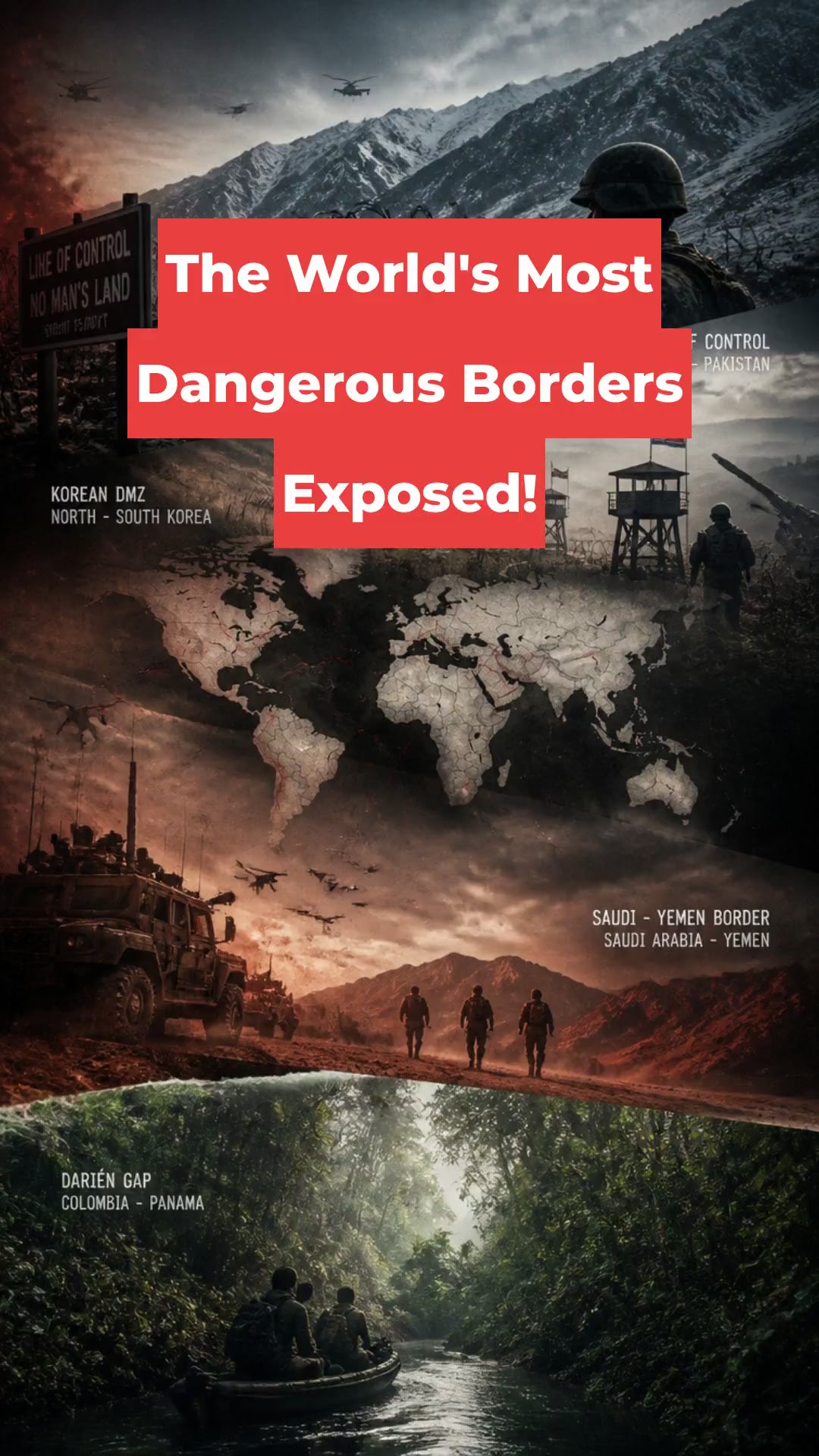 The World's Most Dangerous Borders Exposed!