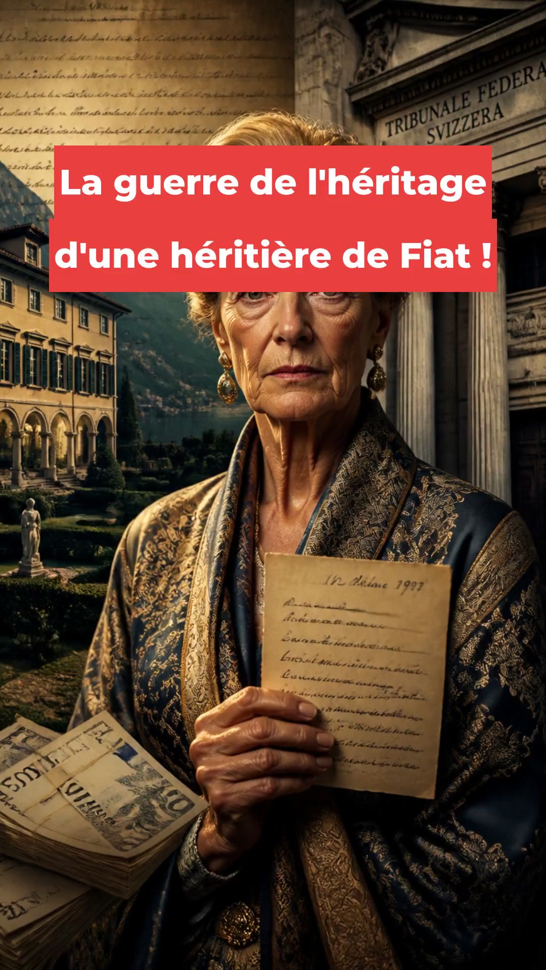La guerre de l'héritage d'une héritière de Fiat !