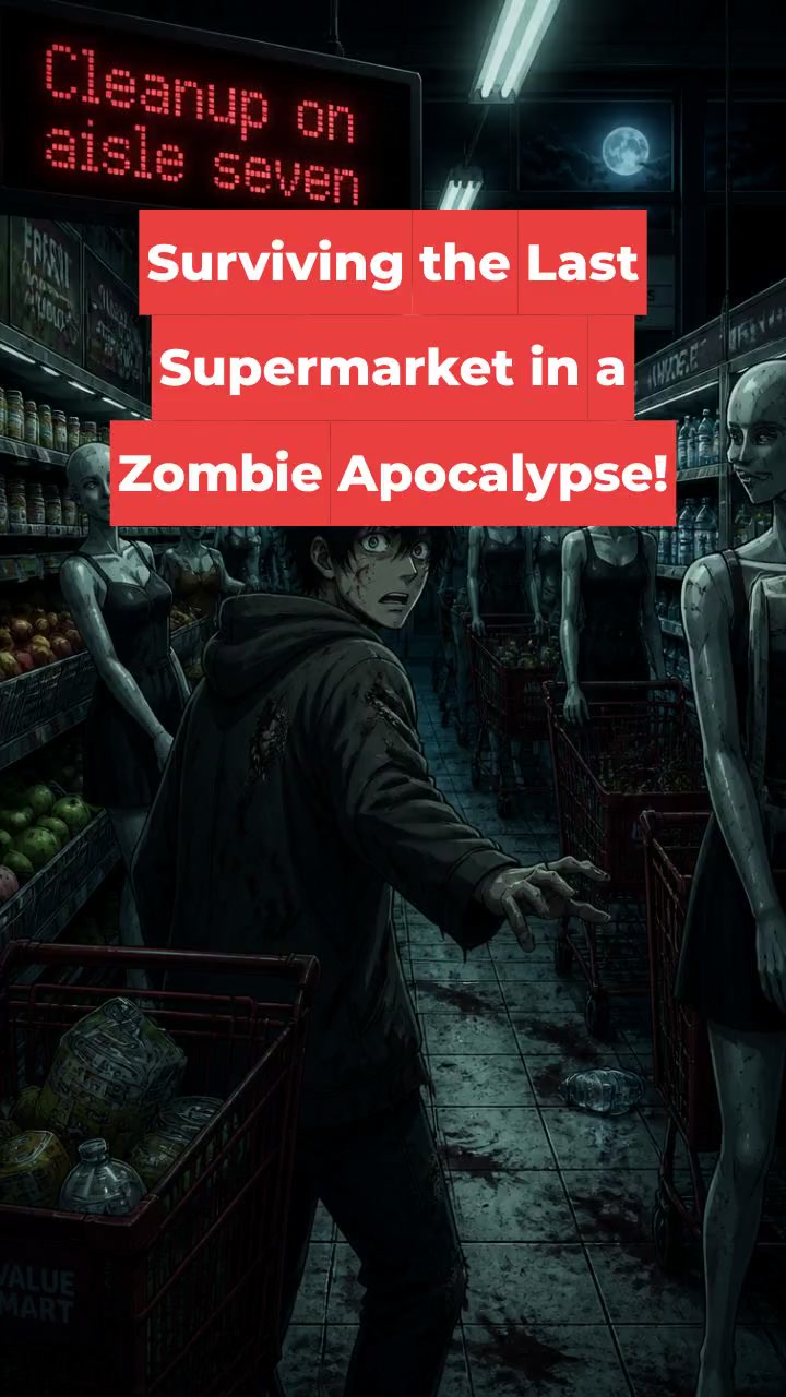 Surviving the Last Supermarket in a Zombie Apocalypse!