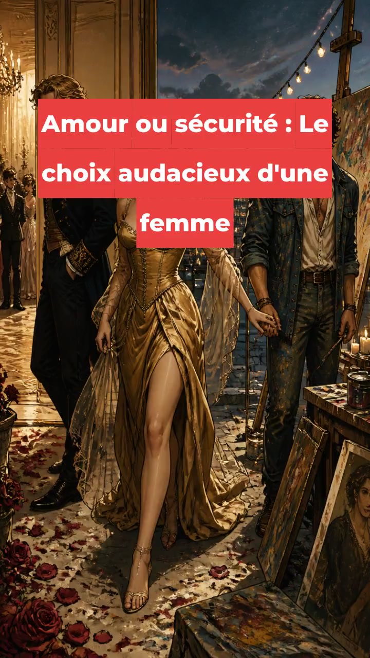 Amour ou sécurité : Le choix audacieux d'une femme