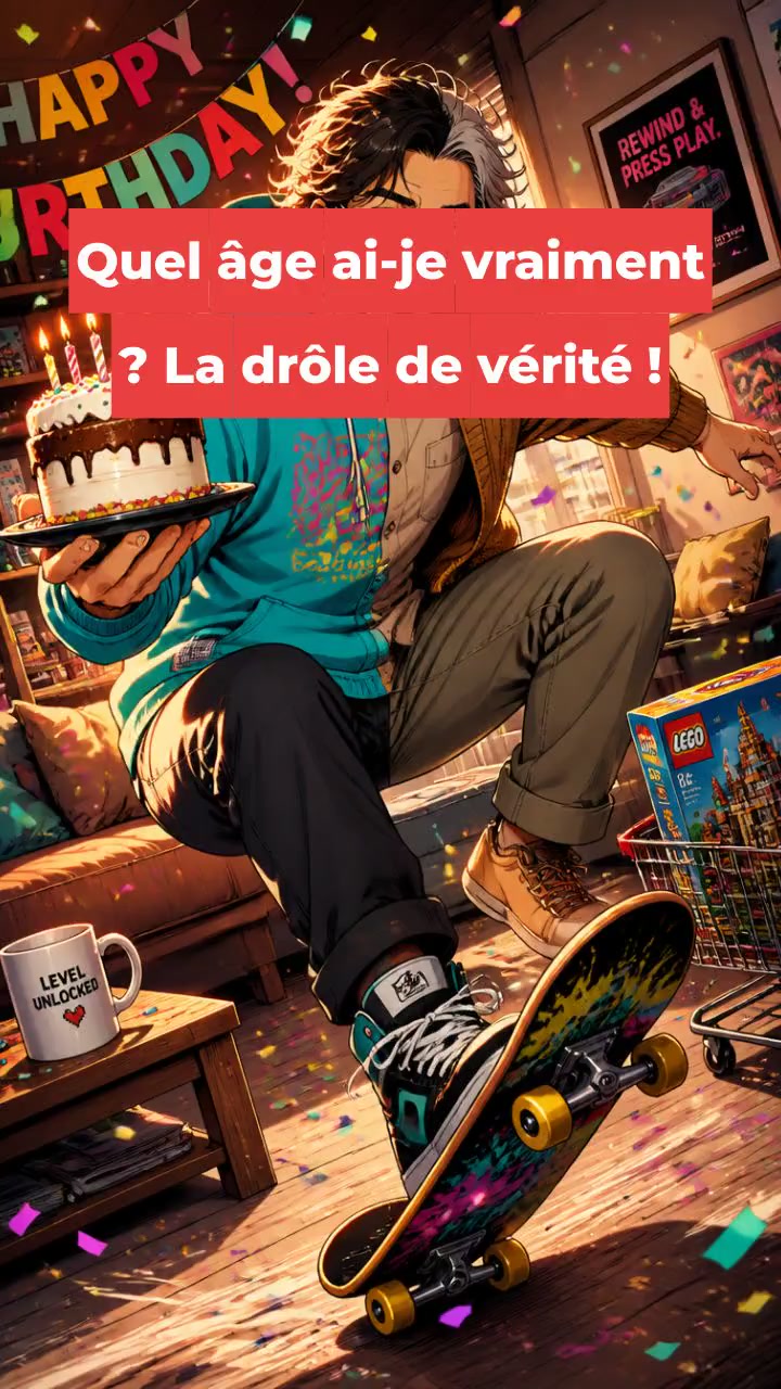 Quel âge ai-je vraiment ? La drôle de vérité !